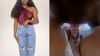 Abuja Boutique Vendor “Phegis_Kollection” Sextape Of Her Getting Fucked, Fucking Her Pussy With Dildo And Nude Of Her Boobs Leaked