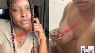 Naija Baddie Showing Off Her Breast Nude In This Video