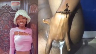 19 Year Old Nollywood Actress Fingers Her Pussy As She Creampies