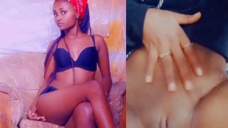 Nude Video Of Kenyan Girl From Isiolo Rubbing Her Pussy And Boobs Leaks