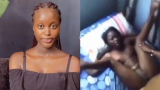 Popular Uganda Tiktoker “Nakankaka Yvonne” Sextape Of Her Getting Fucked Hard Leaked