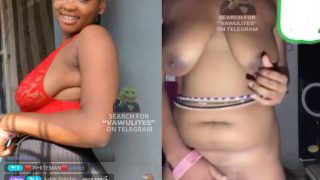 Naija Buzzcast Girl Fingering Her Pussy During Private Video Call