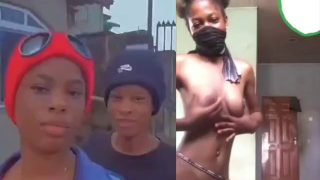 Very Skinny Naija Girl Showing Off Her Pussy And Boobs While Twerking In This Nude Video