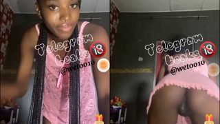 Naija Girl On Night Gown Teases And Flashes Pussy Multiple Times On Buzzcast Live