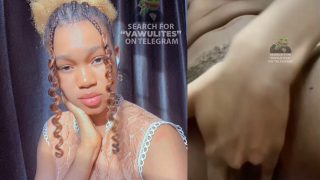 Naija Snapchat Girl “Pretty.Dora” Fingering Her Pussy Till She Squirts