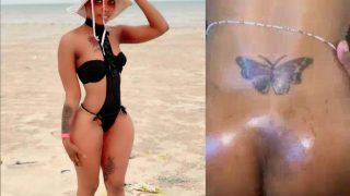 Tanzanian Slay Queen “Asha Zungu” Bouncing So Hard On That Dick In Reverse Cowgirl Position