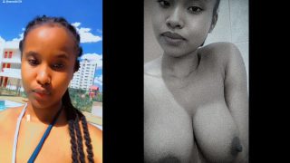 Kenyan Tiktoker “Claudia (@Wawudah254”) Nude Photos Of Her Fingering And Showing Off Her Pussy And Boobs Leaked