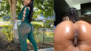 Shamayne Shay Twerking Up Her Ass Naked Showing Off Her Pussy