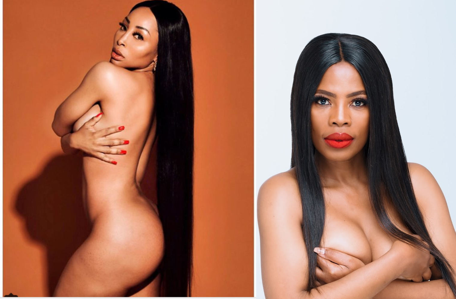 Check Out South African Actress Khanyi Mbau Nude Photos - Naijapornsite