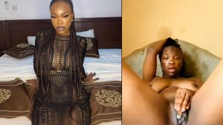 Instagram Slay Queen “Mimololuwamii” Sextape Of Her Fucking Her Pussy With A Dildo Vibrator Leaked