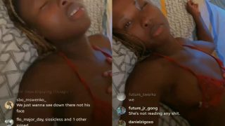 Premly Prem Body Bouncing And Cum Poured On Her Face While Getting Fucked On Instagram Live