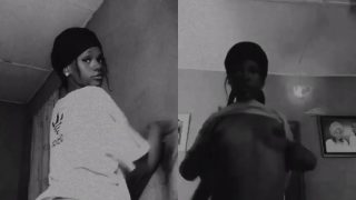 Naija Girl Goes Nude In Her Father’s Living Room As She Twerks, Shows Off Boobs And Pussy