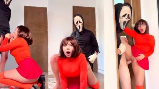 Katiana Kay Fucked Hard By A Man In Halloween Outfit