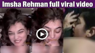 Sextape Of Pakistani Tiktoker “Imsha rehman” Sucking On A Dick And Getting Fucked Hard Leaked