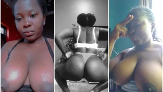 Ghanian Lady “Akau Saucy” Shares Her Nude Photos Online