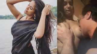 Indian Model, Actress “Poonam Pandey” Boobs Sucked By Her Man And Also Goofs Around With Him As He Squeezes Her Soft Boobs