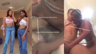 Sextape Of 2 Tiktok Lesbians “Prissca2” Fingering Their Pussy, Sucking Their Boobs And Scissorsing Their Pussies Together Leaked