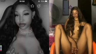 Naija Bigo Live Girl “Redhill” Flashes And Rubes Her Pussy On live Show