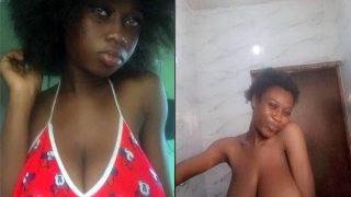 Nude Photo Of Slim Naija Girl Flaunting Her Big Boobs Leaked