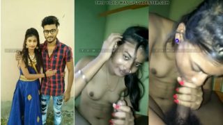 Horny Indian Tamil Teen Girl Sucking On Her Boyfriend’s Dick