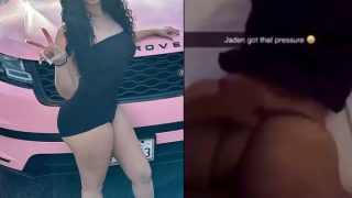 Sextape Of Jadon Newman Fucked Doggy While Her G-String Was Shifted To The Side Leaked