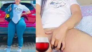 Horny Instagram Mzansi Baddie “Dineo khumy” Fingers Her Pussy In This Nude Video