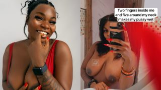 Juliet Simeon Shares Nude Selfie Photos As She Flaunts Her Boobs