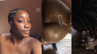 Another Sextape Of Naija Instagram Slay Queen “Purple Ogbanje” Fucked Doggy And Sucking Dick Leaked