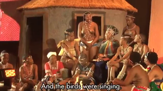 Zulu Virgins Topless With Their Boobs On Display During A Story Telling Session