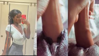 Alte Gurrl “call_me_sephy” Fucks Her Oily Wet Pussy With A Dildo