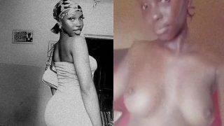 This Naija Baddie Wants You To Checkout Her Boobs As She Flaunts Her Nude