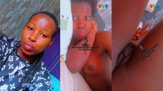 Naija Tiktoker “Lukia” Leaked Her Own Nude Photos Were She Flaunts Her Boobs And Pussy