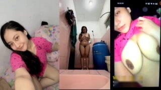 Nude Video Of Bidan Rita Stripping Nude And Flaunting Her Boobs