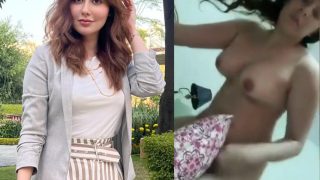 Nude Video Of Popular Pakistani TV Host “Najiba Faiz” Flaunting Her Boobs And Nude Body Leaked