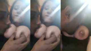 Horny Indian Girl’s Boobs Sucked By Her Step Bro