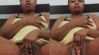 Nude Photos Of Nigerian Girl On Buzzcast Live Rubbing And Opening Her Pussy