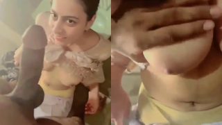 Nude Video Of Lahore Pakistani Tiktoker’s Boobs Squeezed In The Toilet By Her Boyfriend