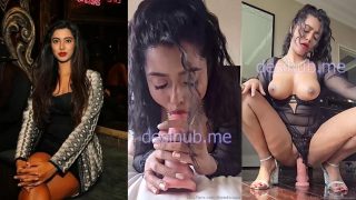 Nude Video Of Indian Mumbai Actress “Thea D’suuza” Sucking And Riding On Her Dildo