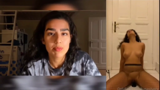 Nude Video Of Pakistani Slut “Lunasilverx” Riding On Her Dildo