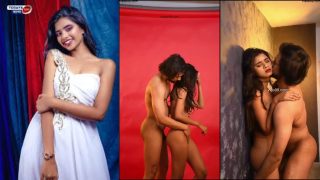 Indian Model “Barsha Jha” Fucked While Standing