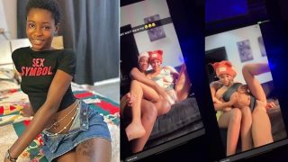Nigerian Snapchat Bad Bitch Goofing With Her Friend As She Flaunts Her Pussy