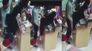 Pakistani Shop Keeper Fucked Doggy By A Horny Customer For Money