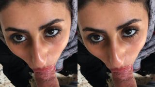 POV Sex Photo Of A Pakistani Hijabi Lady Sucking On A White Dick