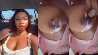 Adaoflondon’s Boyfriend Cums On Her Boobs As She Strokes His Dick