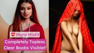 Indian Model “Myra Misfit” Goes Topless In Nude Photo