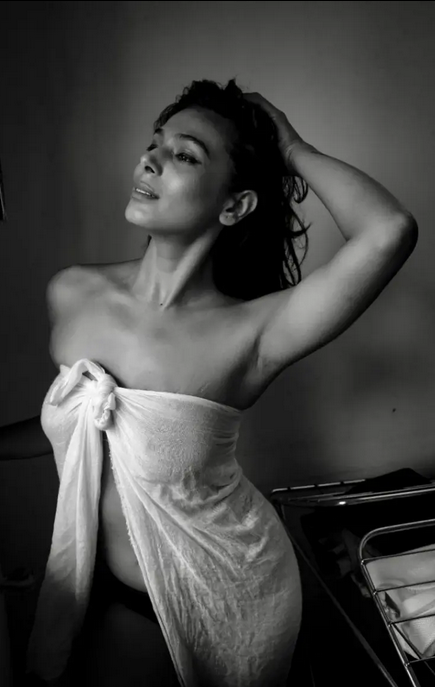 Beautiful Instagram Indian Model Flaunts Her Boobs In Transparent Dress Wearing A Transparent Dress