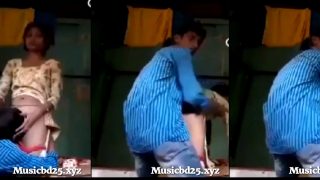 Horny Indian Local Tamil Couple Fucking Doggy