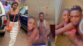 Nigerian Girl Shares Sextape Of Her Boyfriend Fucking Her Doggy