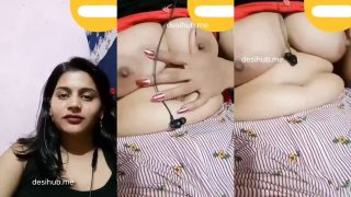 Another Desi Girl Plays With Her Boobs And Nipples