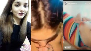Pakistani Tiktoker “Bebo Balouch” Sucks Her Man’s Dick And Flaunt Her Boobs